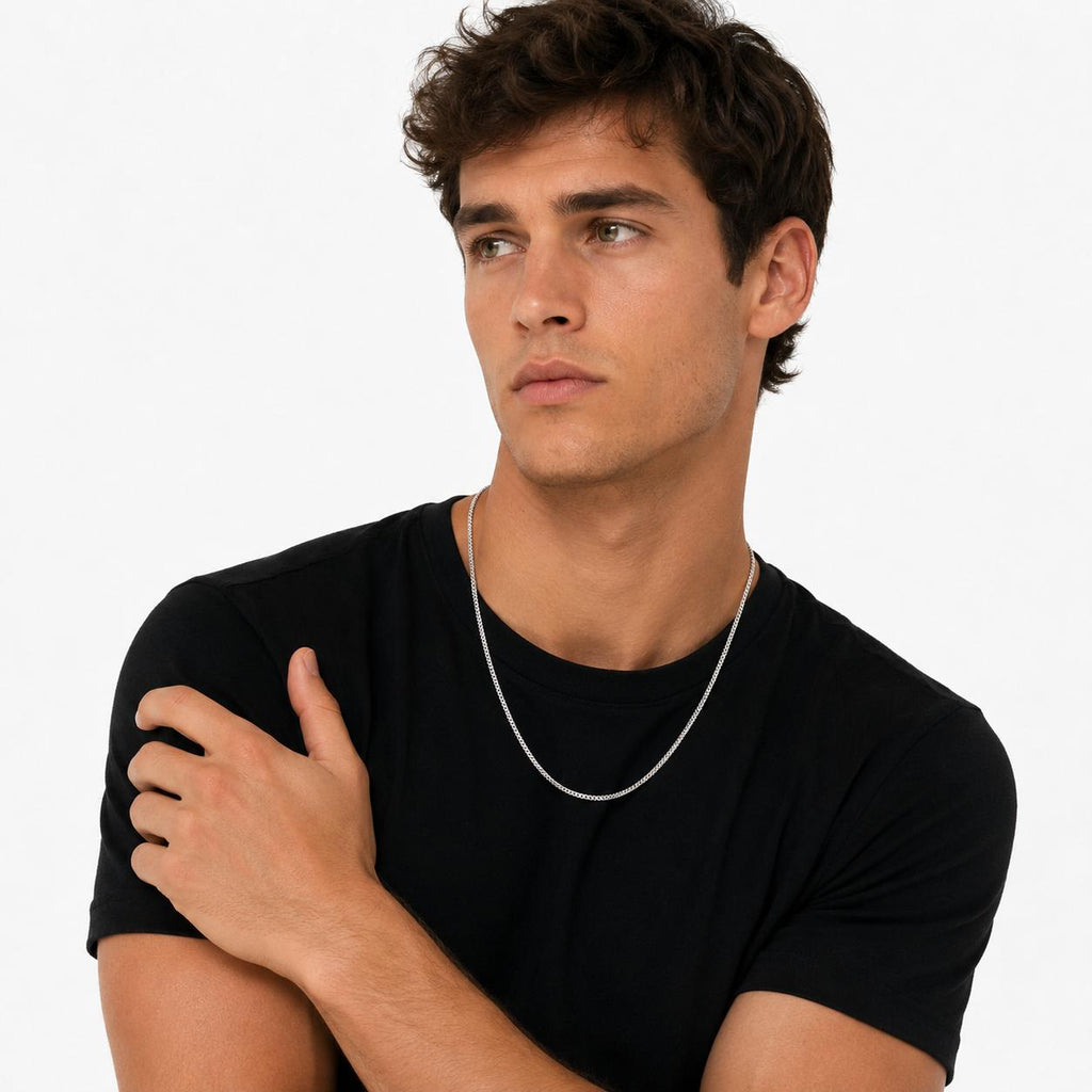 Men's Silver Chain Guide: Styles, Lengths & How to Choose