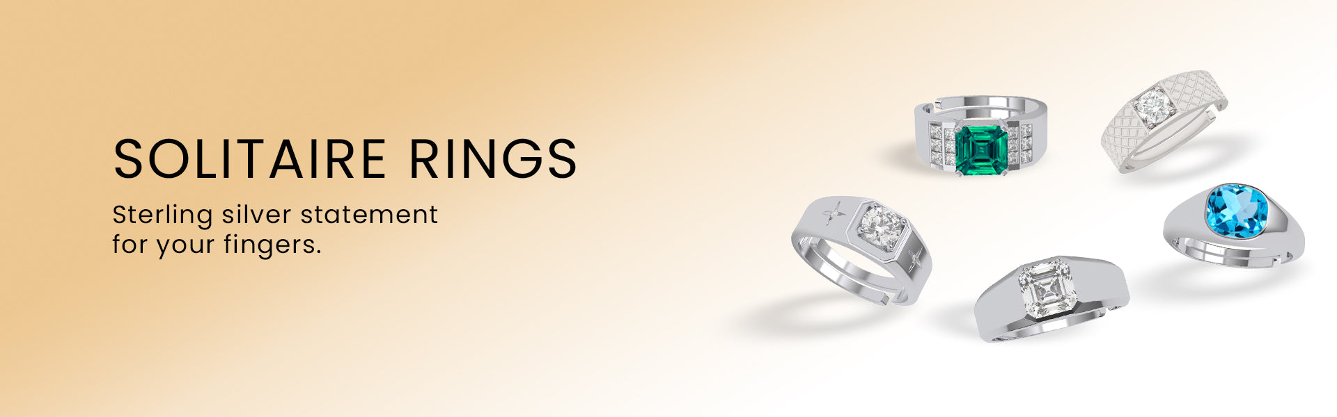 Men's Solitaire Rings
