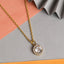 CLARA 925 Sterling Silver Talia Pendant Chain Necklace 