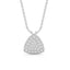 CLARA 925 Sterling Silver Jules Pendant Earring Chain Jewellery Set 