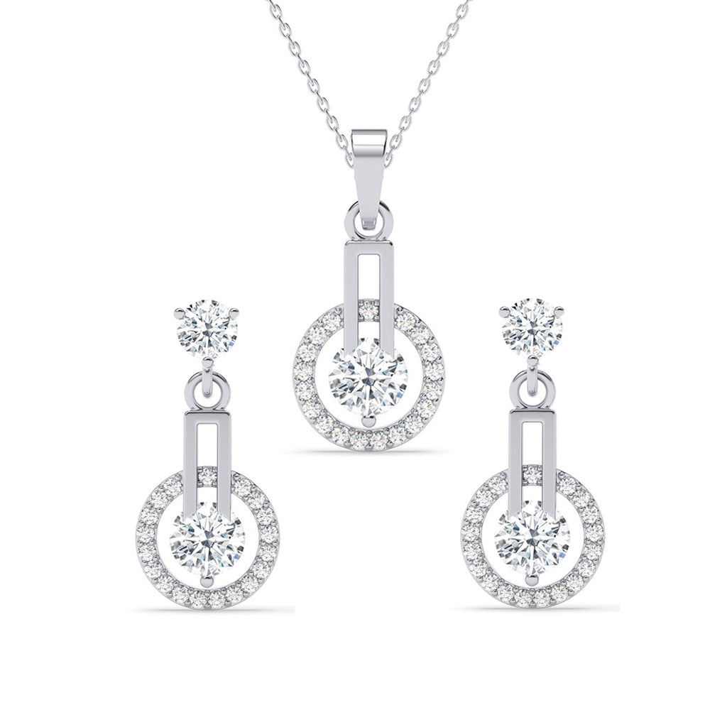 Silver Dulce Jewellery Set