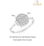 CLARA 925 Sterling Silver Orbit Ring 