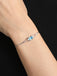 CLARA 925 Sterling Silver Topaz Bracelet