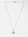 CLARA 925 Sterling Silver Evil Eye Marquise Pendant Chain Necklace 
