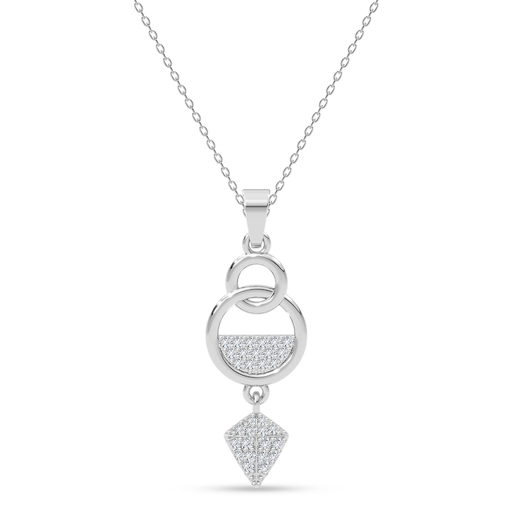 Silver Dharini Pendant with Chain