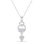 Silver Dharini Pendant with Chain