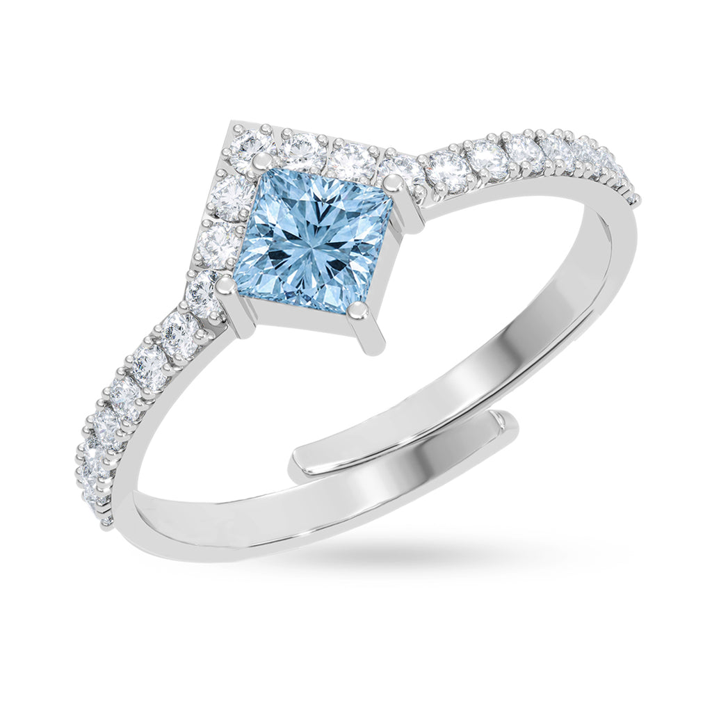 Silver Crete Ring