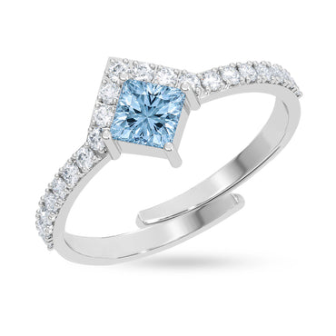 Silver Crete Ring