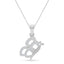 Silver Milania Butterfly Pendant with Chain