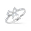 Silver Lucca Bow Ring