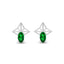 Silver Tosca Stud Earrings