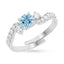 Silver Mykonos Trilogy Ring