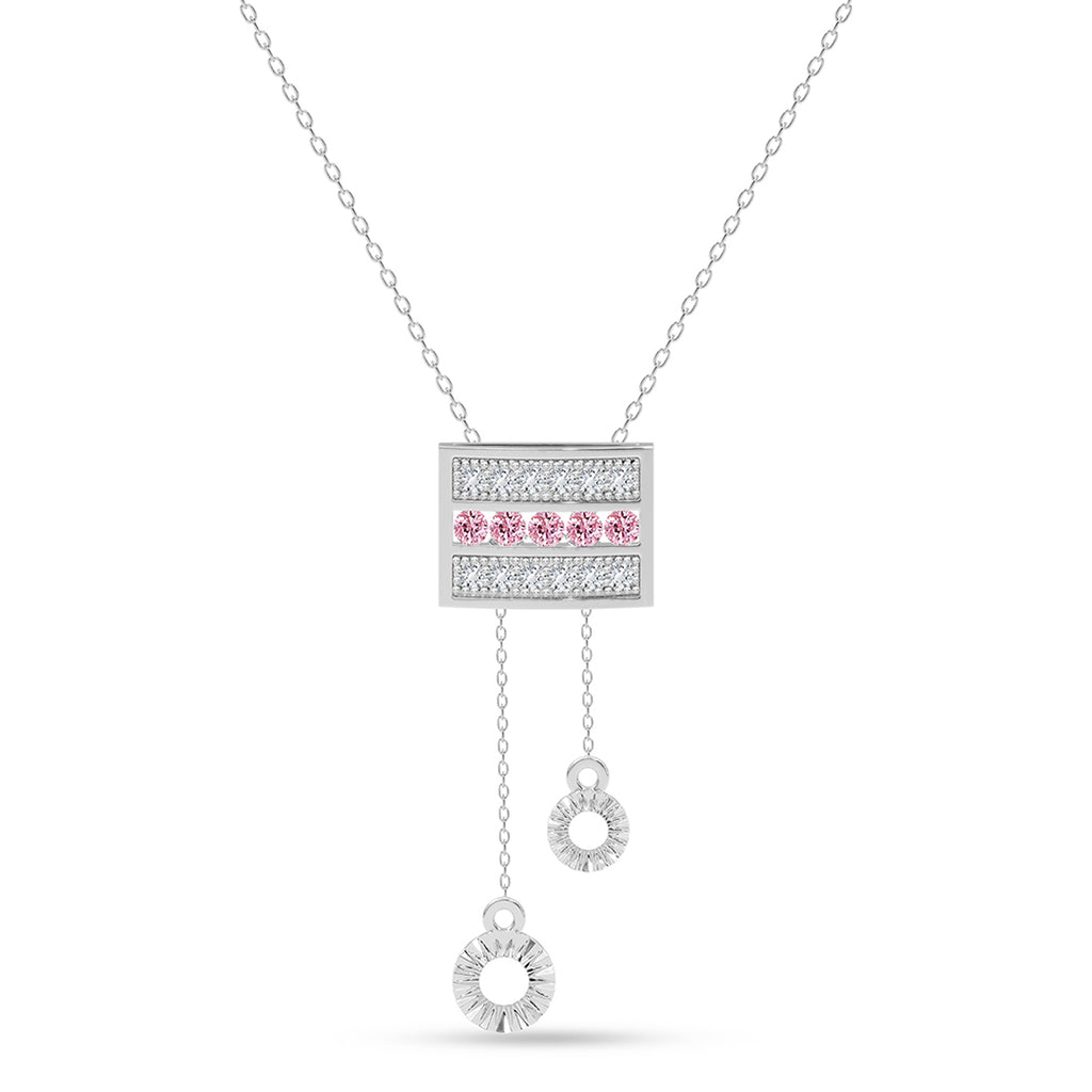 Silver Merola Pendant with Chain