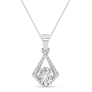 Silver Nicola Pendant with Chain