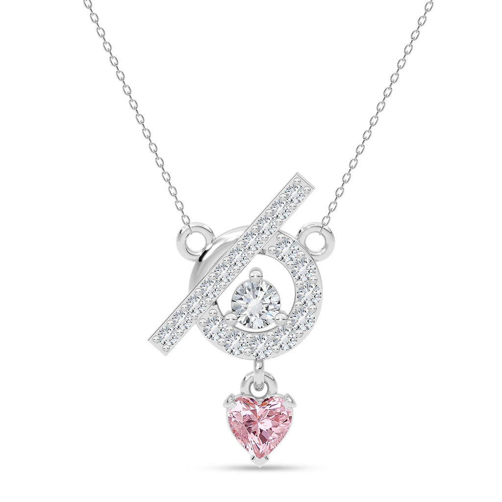 Silver Terza Pendant with Chain