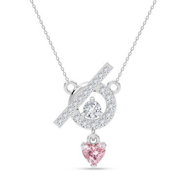 Silver Terza Pendant with Chain