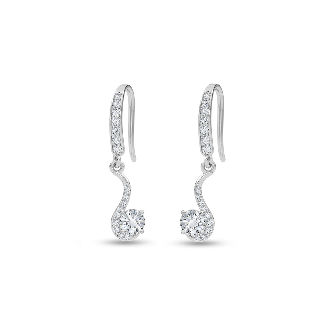 Silver Orsola Drop Earrings