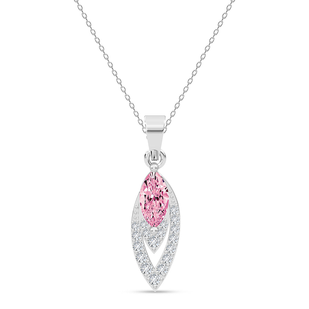 Silver Vennie Pendant with Chain
