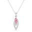 Silver Vennie Pendant with Chain