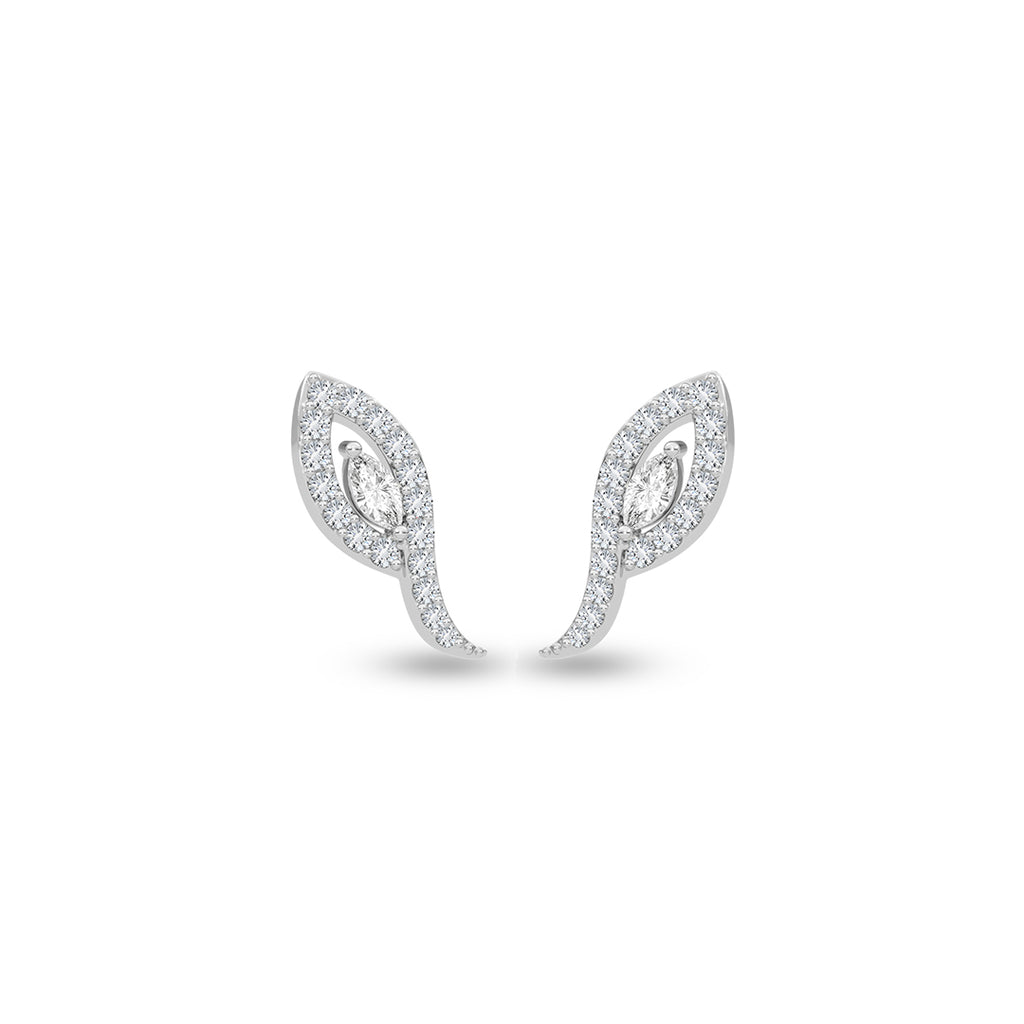 Silver Vanna Stud Earrings