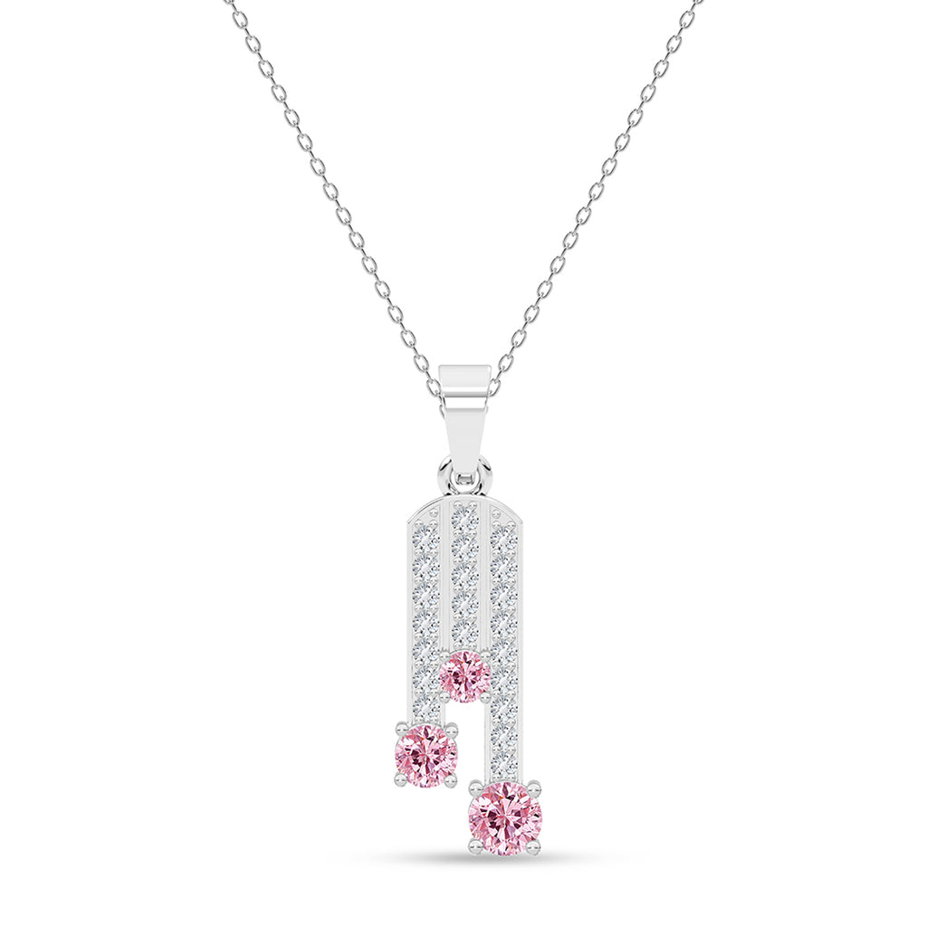 Silver Giada Pendant with Chain