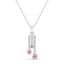 Silver Giada Pendant with Chain