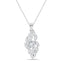 Silver Liona Pendant with Chain