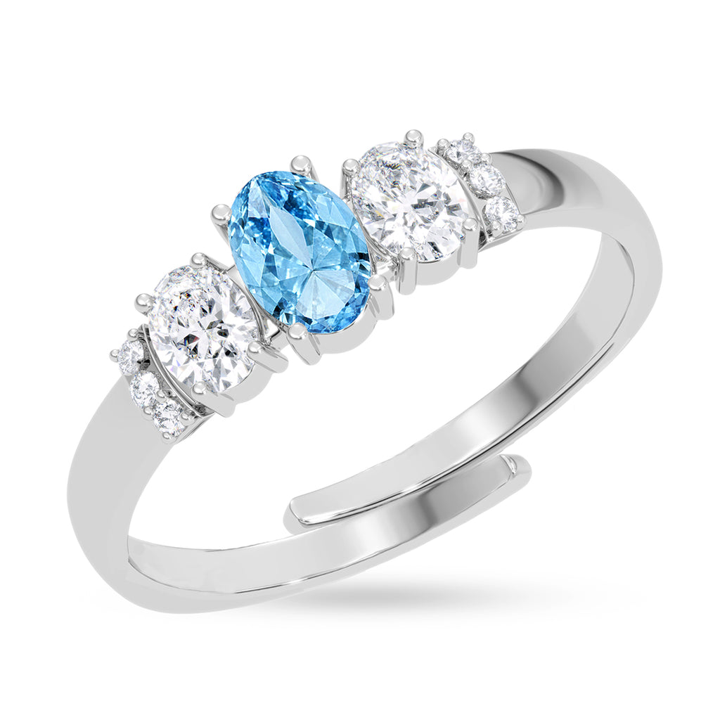 Silver Piraeus Oval Ring