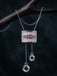Silver Merola Pendant with Chain