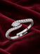 Silver Bruges Crossover Ring