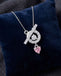Silver Terza Pendant with Chain