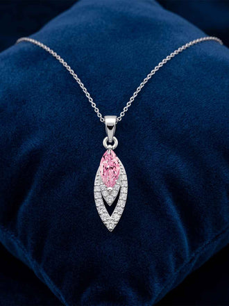 Silver Vennie Pendant with Chain