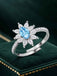 Silver Delphi Oval Ring