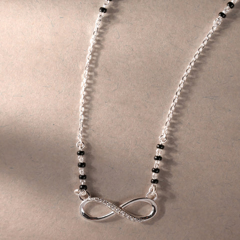 Silver Avani Infinity Mangalsutra