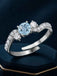 Silver Mykonos Trilogy Ring