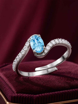 Silver Dubrovnik Oval Ring