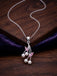 Silver Pearl Pendant with Chain