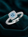 Silver Aegean Halo Ring