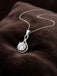 Silver Nella Pendant with Chain