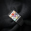 Silver Natural Certified Navratna Stone Nine gems Ring for Men and Boys