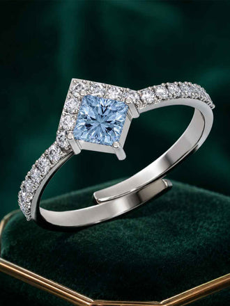 Silver Crete Ring