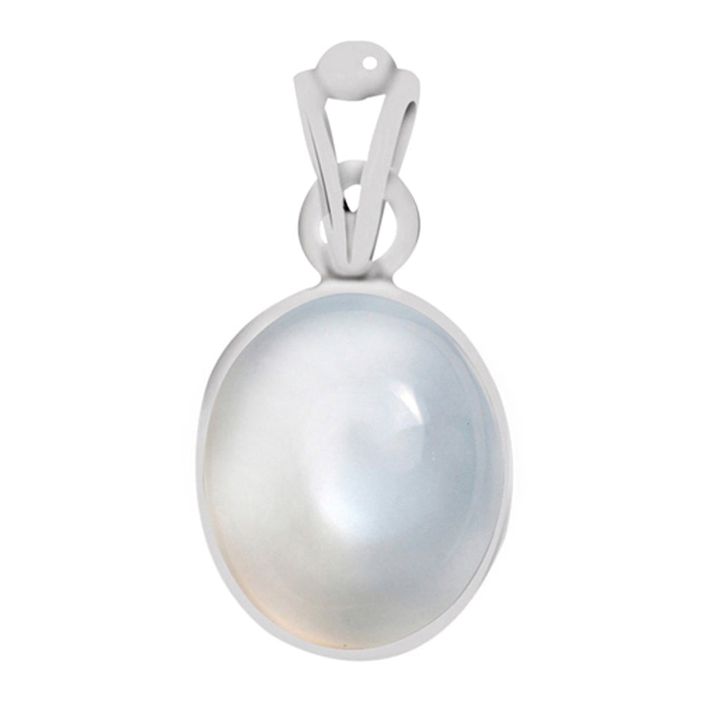 Certified Moonstone Silver Pendant 9.3cts or 10.25ratti