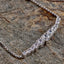 CLARA Made with Swiss Zirconia 925 Sterling Silver Sandra Solitaire Bracelet Gift for Women and Girls