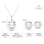 Silver Damsa Real Pearl Jewellery Set