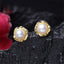 Silver Pearl Stud Aki Earrings