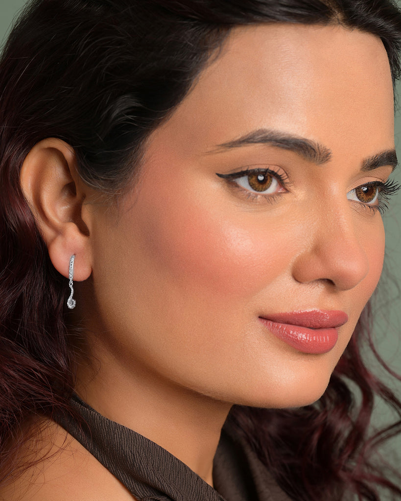 Silver Orsola Drop Earrings