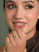 Silver Mykonos Trilogy Ring