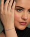 Silver Fia Butterfly Adjustable Chain Bracelet