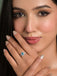 Silver Delphi Oval Ring