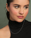 Silver Elowen Ball Chain Necklace in 18 inches
